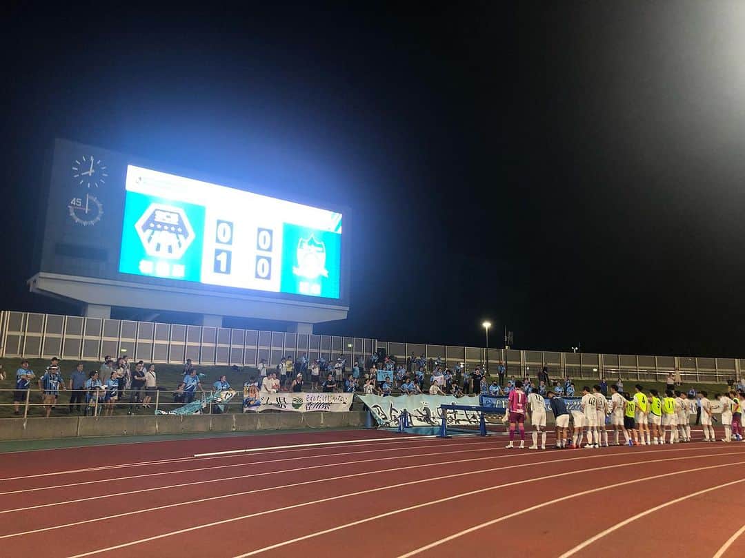 カマタマーレ讃岐のインスタグラム：「🏆明治安田生命Ｊ３リーグ 第21節 🆚#SC相模原 ⏰試合終了 ⚽0-1  ここまで4試合負けなしできましたが敗戦。最後まで応援いただいた皆様、ありがとうございました。  また次節もアウェイでの戦いとなり、すぐにホーム今治戦です。  もう一度、一つになって闘いましょう！！！応援よろしくお願いします！！！  #カマタマーレ讃岐」