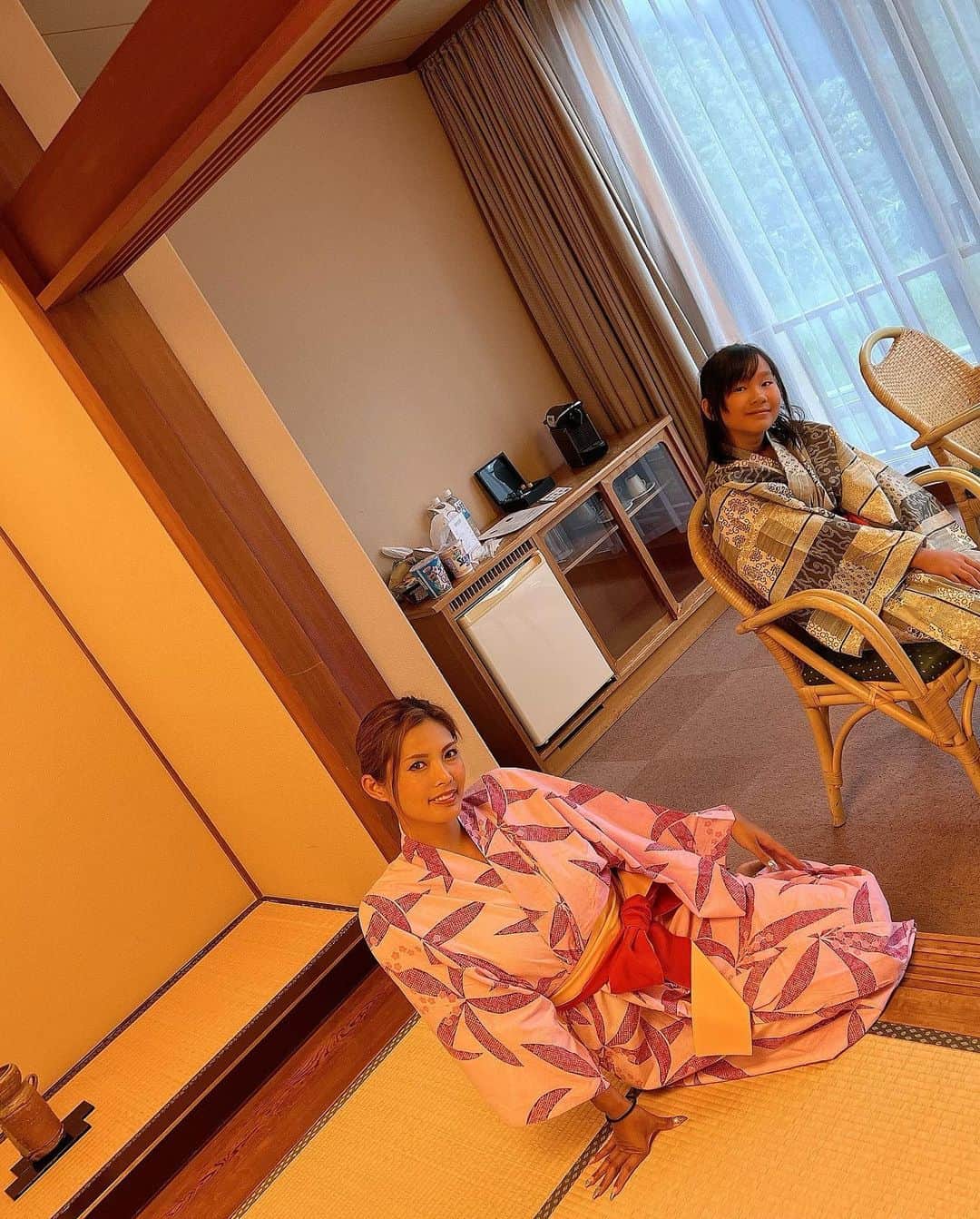堀えりかさんのインスタグラム写真 - (堀えりかInstagram)「#箱根 #温泉 #浴衣 #姪っ子 #夏休み」8月5日 12時18分 - xerikax143