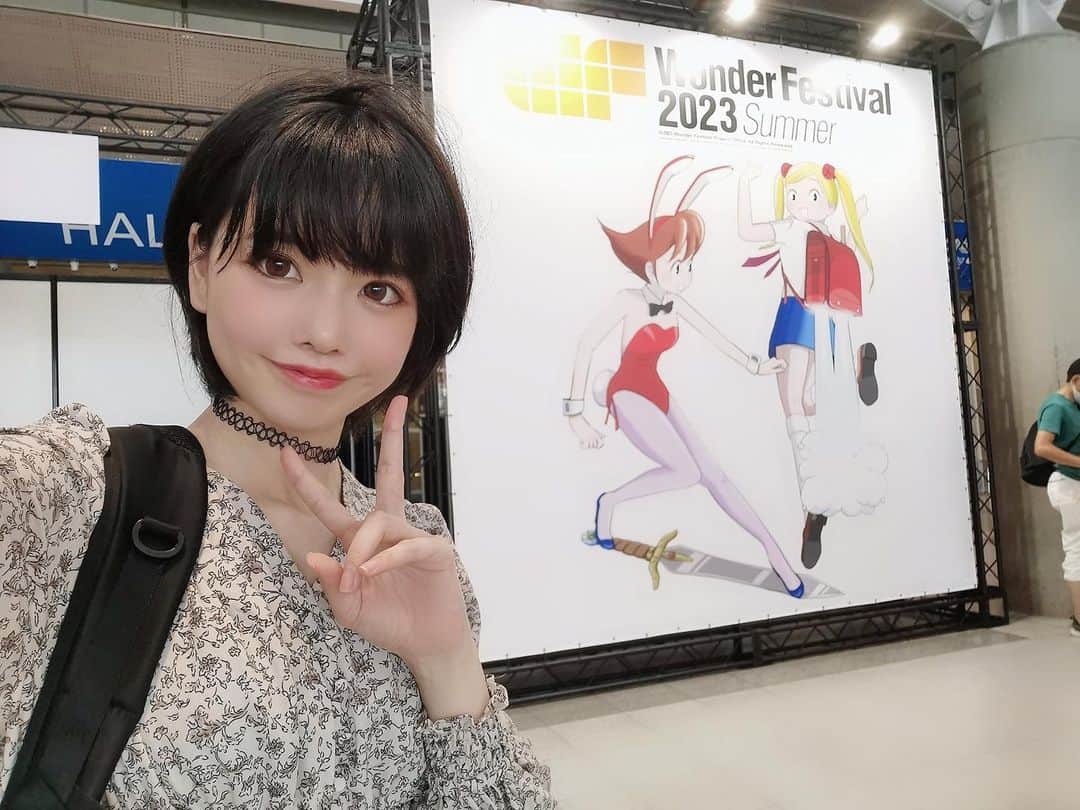 美環のインスタグラム：「ワンフェス行ってきた！！🥸暑かった！🔥🔥🔥」