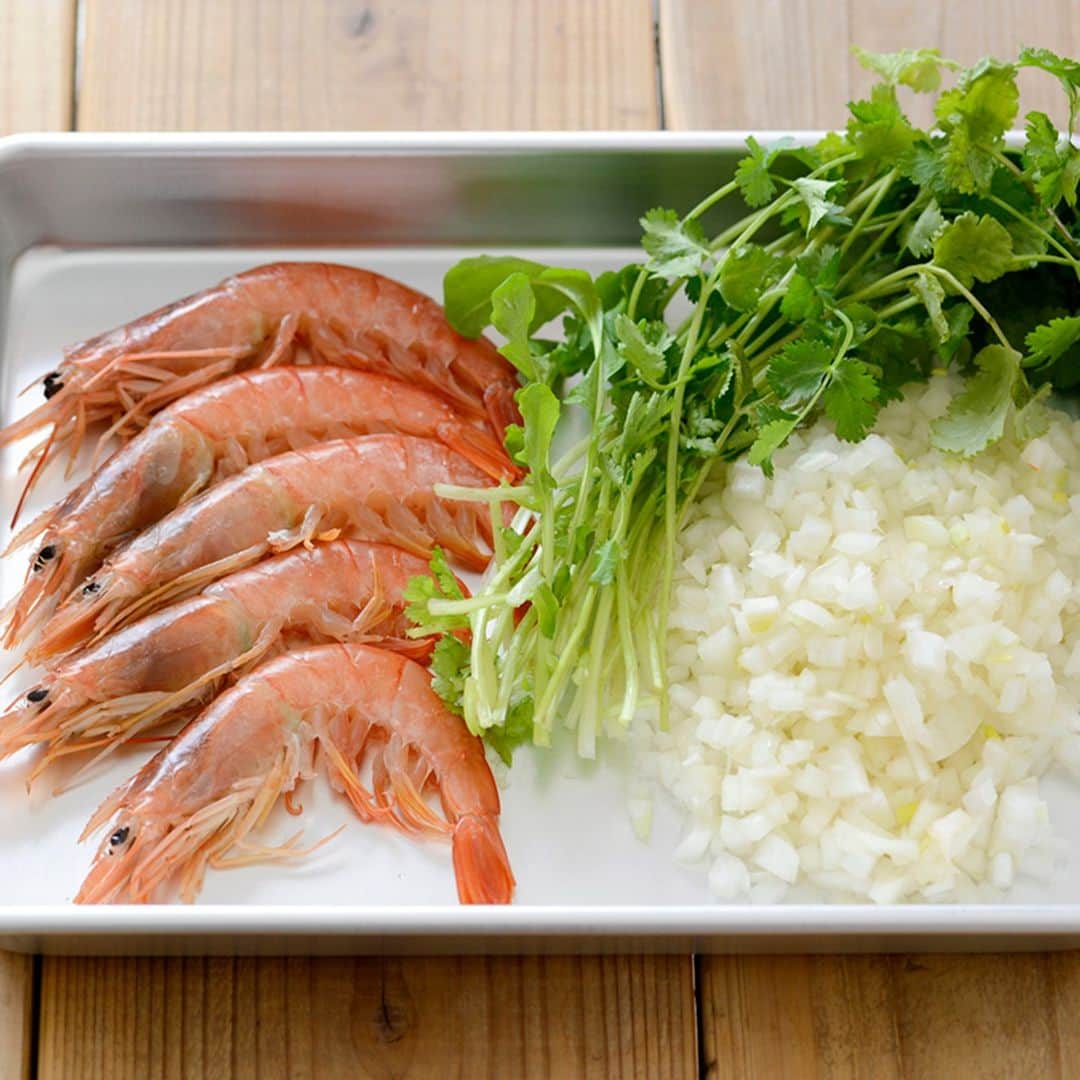 ココナッツシュリンプのマンゴーハバネロソース添え レシピ