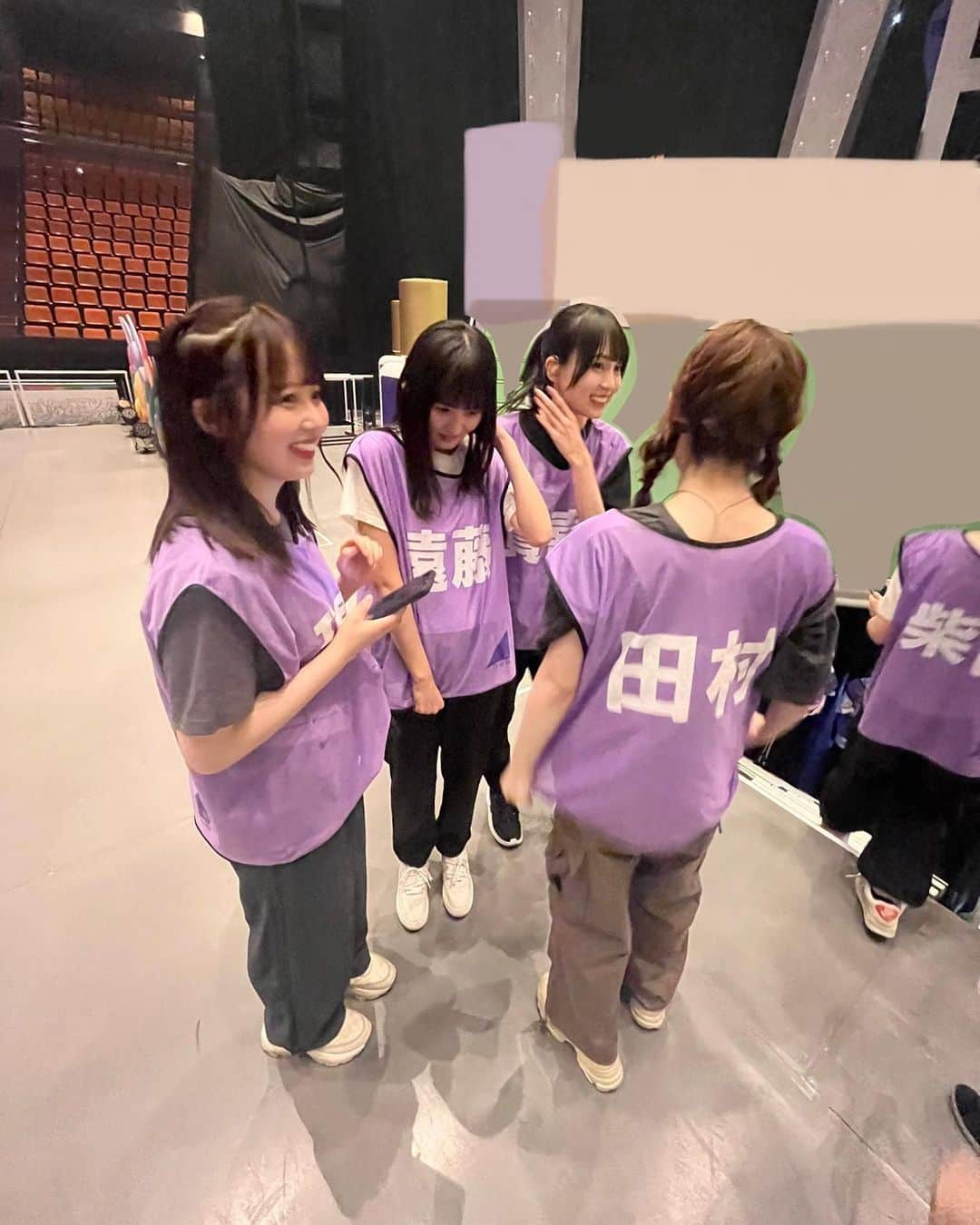 清宮レイのインスタグラム：「ふふ。  全国各地で撮り溜めてた愛おしい写真と動画🫶 私のカメラロールには幸せいっぱい🫶  今日からは名古屋公演です♪ 名古屋の皆さん、よろしくお願いしま〜す！  さっき、さくのパパカレーとあやめん家からの差し入れの鬼まんじゅう食べた🤤  #乃木坂46  #真夏の全国ツアー2023」