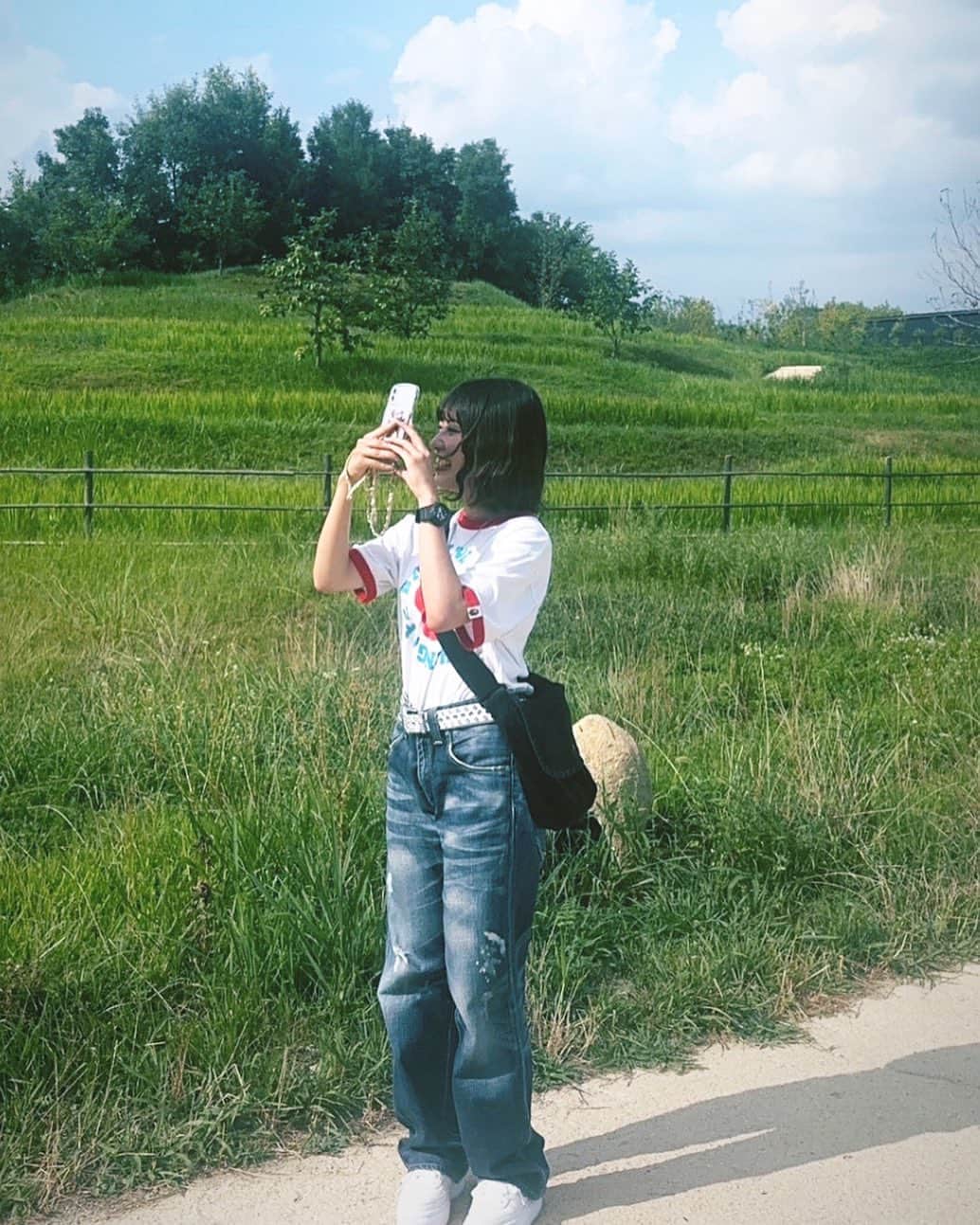 鈴瀬まりあのインスタグラム：「自然だいすき🍃☀️」