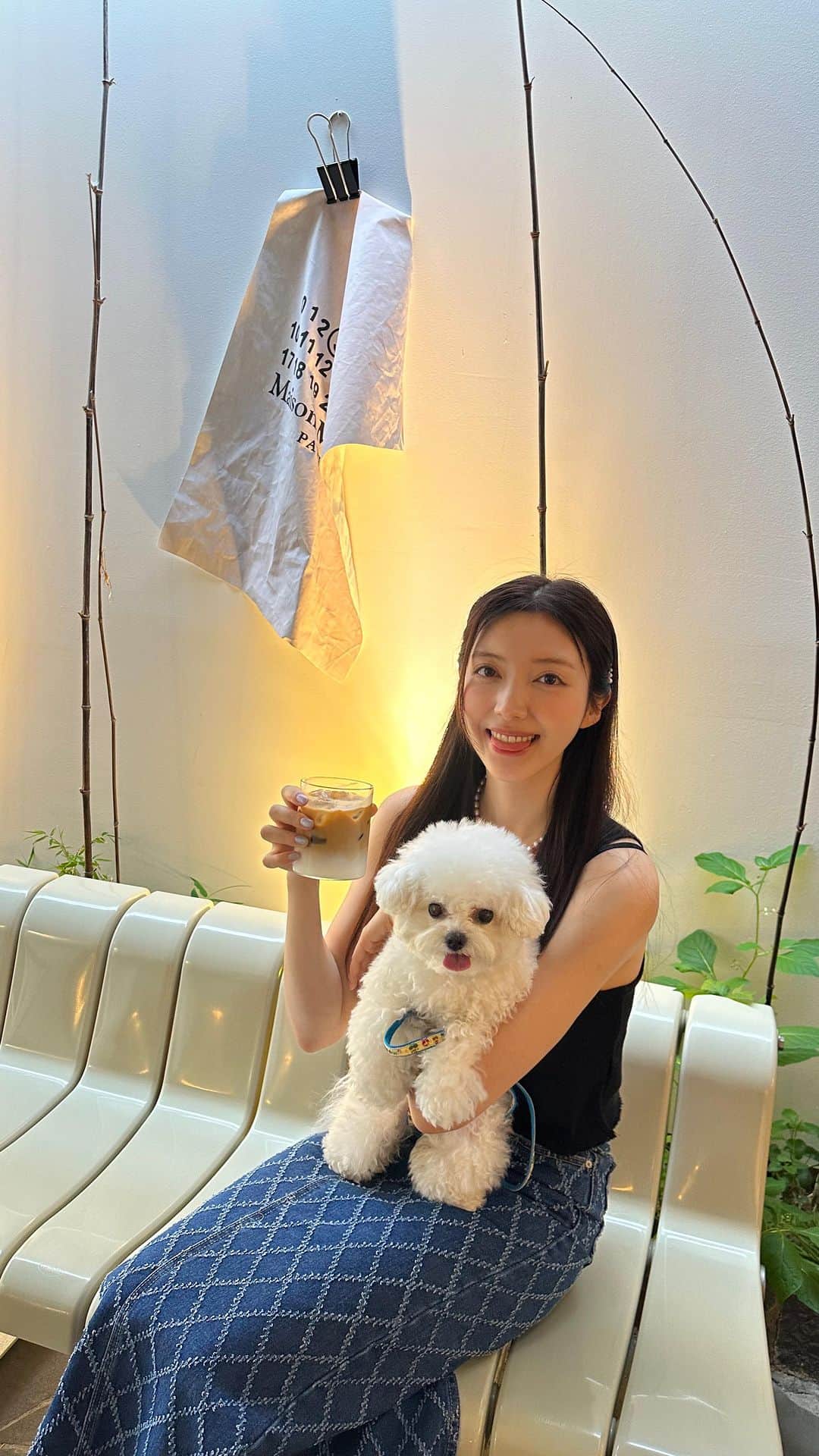 チェ・ソジンのインスタグラム：「뽀뽀귀신❤️」