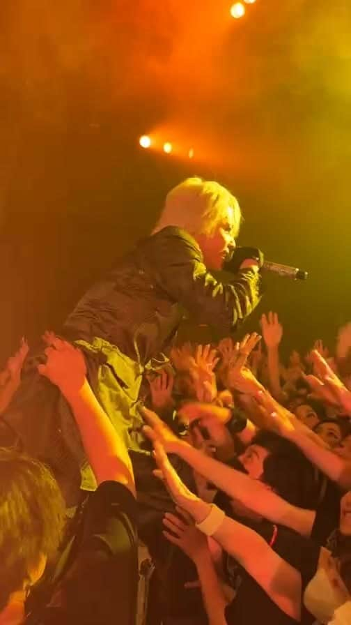 Hydeのインスタグラム：「TAKING THEM DOWN 8/4@Sendai PIT」