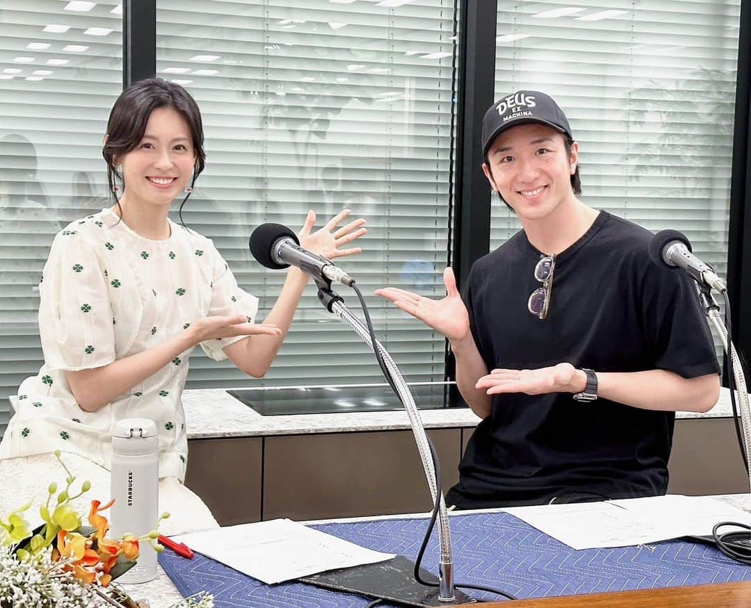 のインスタグラム：「この後18:30からの TOKYO FM「三菱地所レジデンス Sparkle Life」は、 三菱地所レジデンスの本社に大貫勇輔さんをお迎えして、お話を伺います🌻 ぜひお聴きください😌」