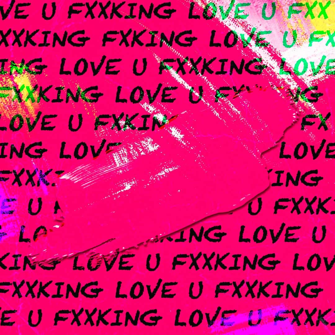 のインスタグラム：「FXXKING LOVE U  #레타 #페임어스」