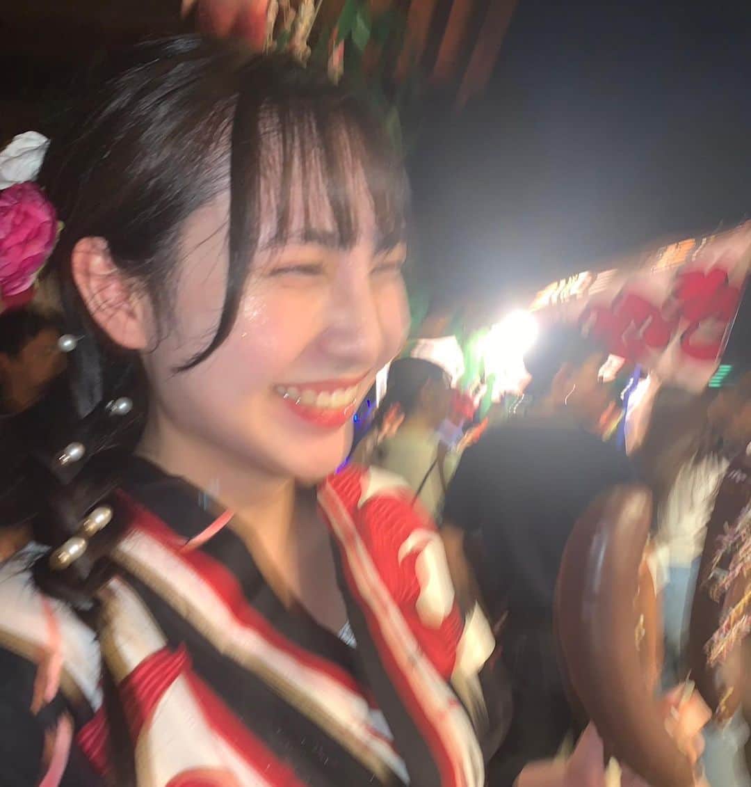 戸羽望実のインスタグラム：「盛岡さんさ踊りにとっても可愛いクラスのお友達と参加しました💖1日だけだったけど、楽しめた～！  #盛岡さんさ踊り  #ljk」
