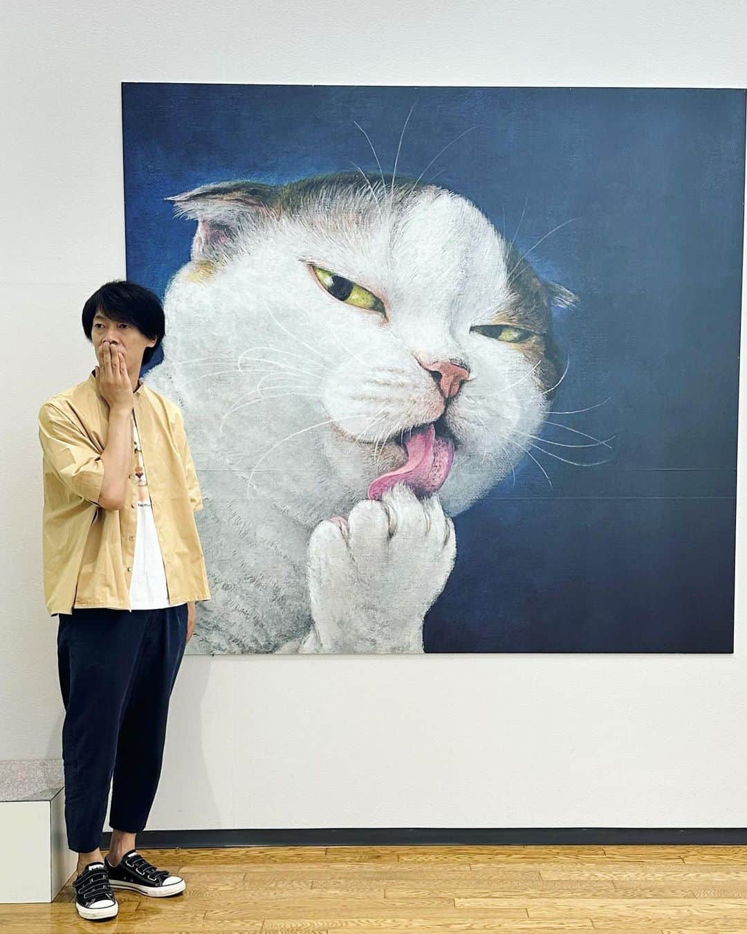 山田稔明さんのインスタグラム写真 - (山田稔明Instagram)「長崎歴史文化博物館、素晴らしい空間。長崎の奥深さも堪能しました。 #隙あれば猫 #れきぶん」8月5日 18時21分 - toshiakiyamada
