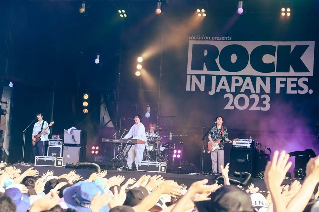 SHE'Sさんのインスタグラム写真 - (SHE'SInstagram)「2023.8.5(Sat) 「ROCK IN JAPAN FESTIVAL 2023」  蘇我スポーツ公園  今年もこの場所で最高の夏を過ごすことができました。 出会ってくれた全ての方に、ありがとうございました！  ----- 写真の無断使用・転載禁止 photo by @masafuji93   #SHE_S  #RIJF2023」8月5日 18時29分 - she_s_official