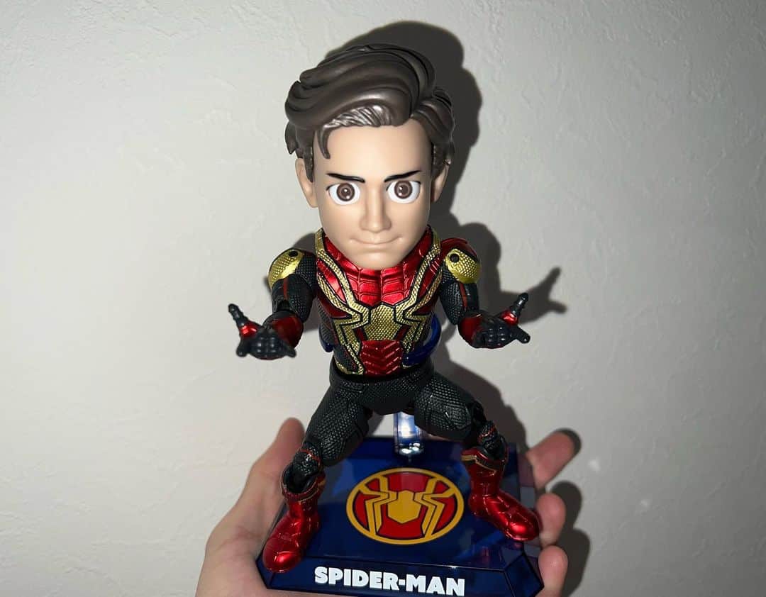 松本大輝さんのインスタグラム写真 - (松本大輝Instagram)「. Thank you for the gift!!!🕷️ BEAST KINGDOM!!!!  @beast_kingdom   #beastkingdom  #marvel #spiderman #ironman」8月5日 19時24分 - hiroki_matsumoto_official