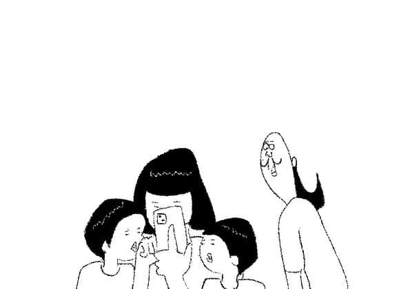ケイタイモのインスタグラム：「2023/8/5 家も頑張れお父ちゃん！1866話 #マンガ #インスタ漫画 #育児漫画 #日常漫画 #instacomics #子育て #3姉弟 #ケイタイモ #keitaimo」