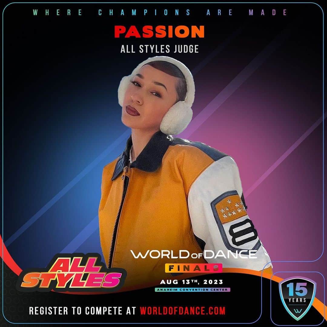 World of Danceさんのインスタグラム写真 - (World of DanceInstagram)「All Styles is coming to you at the World of Dance World Finals on August 12th and 13th hosted by The FLooridians🔥  Meet one of our All Styles judges, Passion🎉  Ready to hit the main stage for our 1 v 1 All Styles Battle? Head over to our website for more info and to register‼️」8月6日 6時04分 - worldofdance
