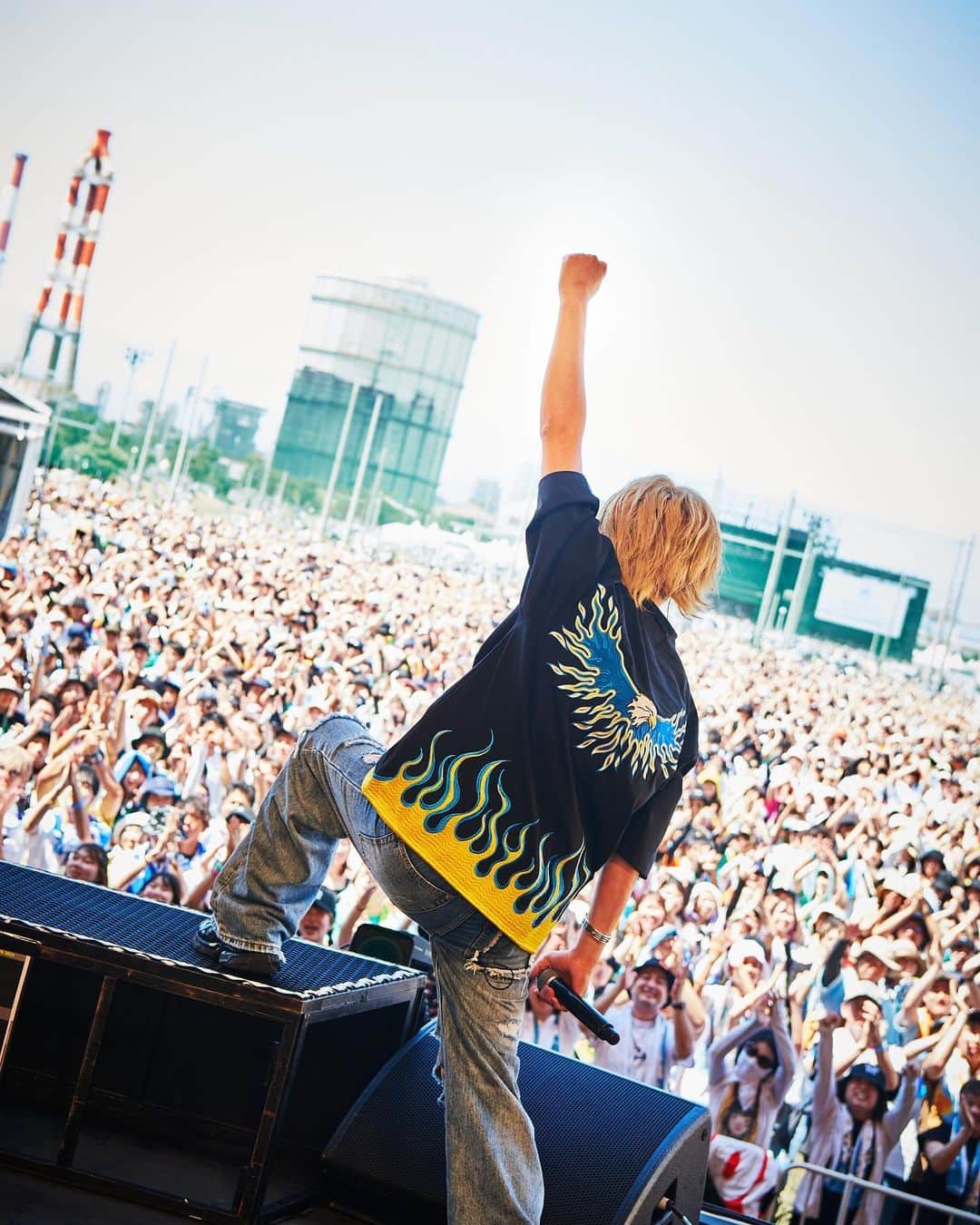 竹中雄大さんのインスタグラム写真 - (竹中雄大Instagram)「ROCK IN JAPAN FES 2023 最高の一言に尽きる。ロッキンでやっとみんなで歌えた。 ロックバンドとして幸せすぎる時間でした！ 本当にみんな暑い中ありがとう！！ Photo : @keecoroma」8月5日 21時35分 - yudai_vo