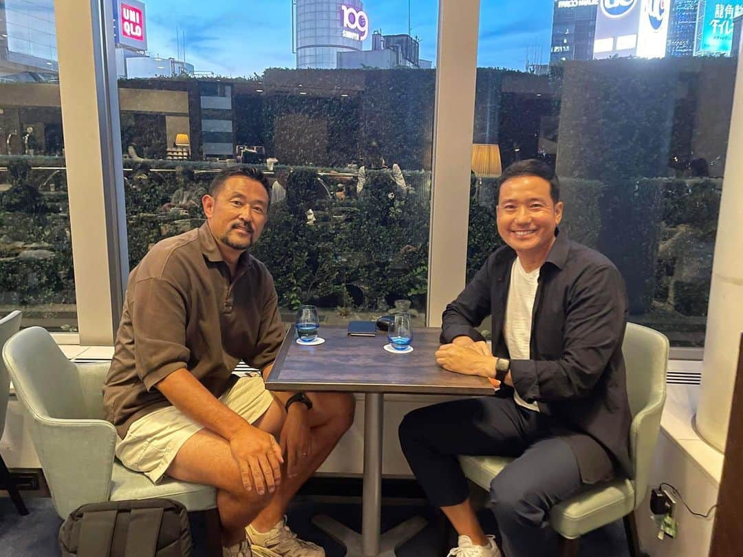 中村豊さんのインスタグラム写真 - (中村豊Instagram)「同期で同じ町田出身の 谷口聡先生(筑波大の准教授)と刺激的な時間でした #コーチング　#トレーニング 🏋️‍♀️」8月5日 22時07分 - yutakanakamura_