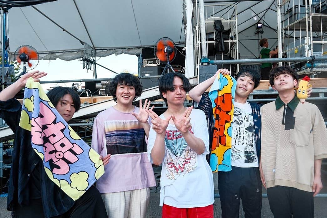 マカロニえんぴつさんのインスタグラム写真 - (マカロニえんぴつInstagram)「_  福井【ONE PARK FESTIVAL 2023】ありがとうございました‼️🙏✨  #oneparkfestival #oneparkfestival2023 #マカロニえんぴつ」8月5日 22時18分 - macaroniempitsu_official