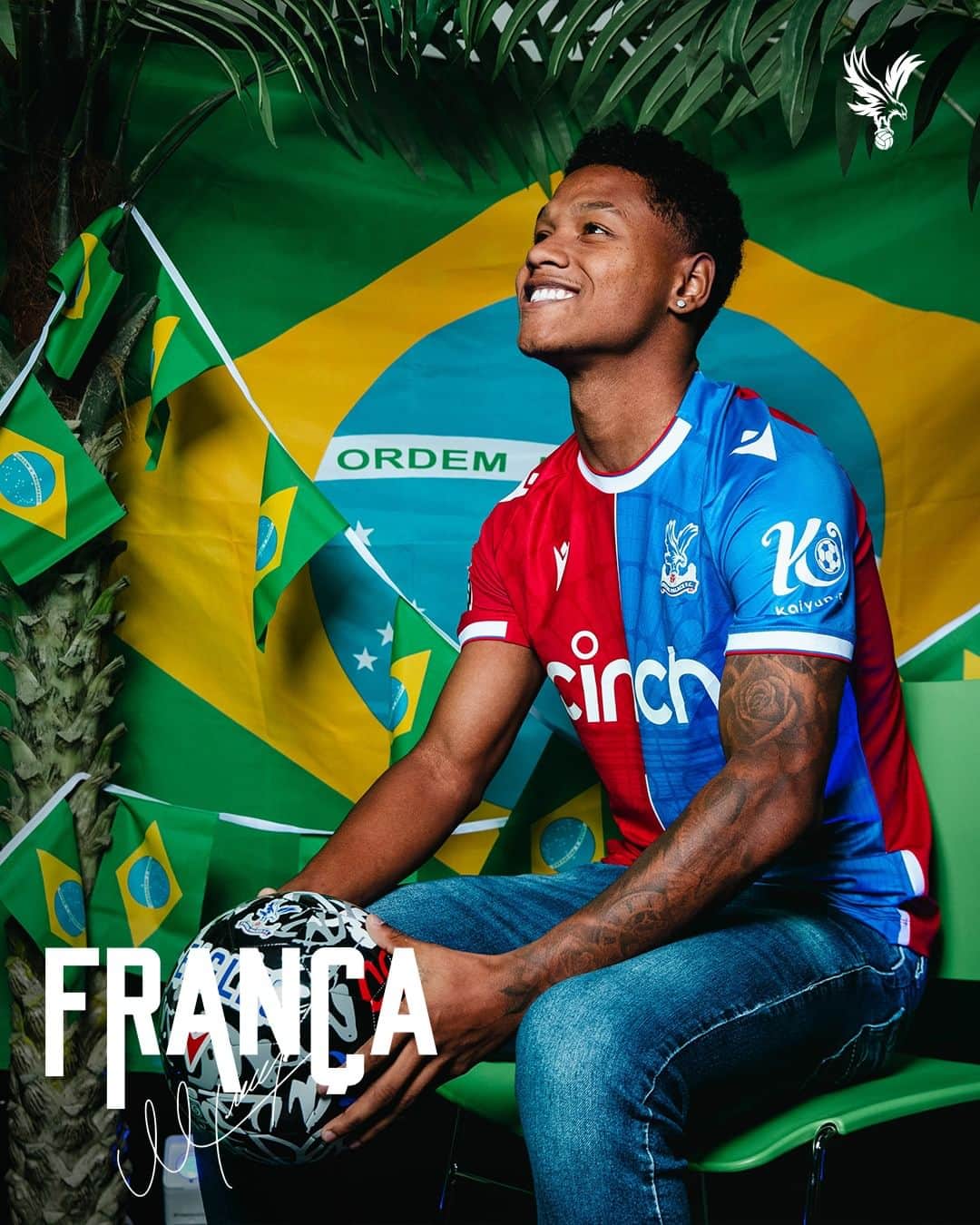 クリスタル・パレスFCさんのインスタグラム写真 - (クリスタル・パレスFCInstagram)「Suits you, @matheus_franca04 👀  #CrystalPalace #Franca #PremierLeague #Brazil」8月5日 22時46分 - cpfc