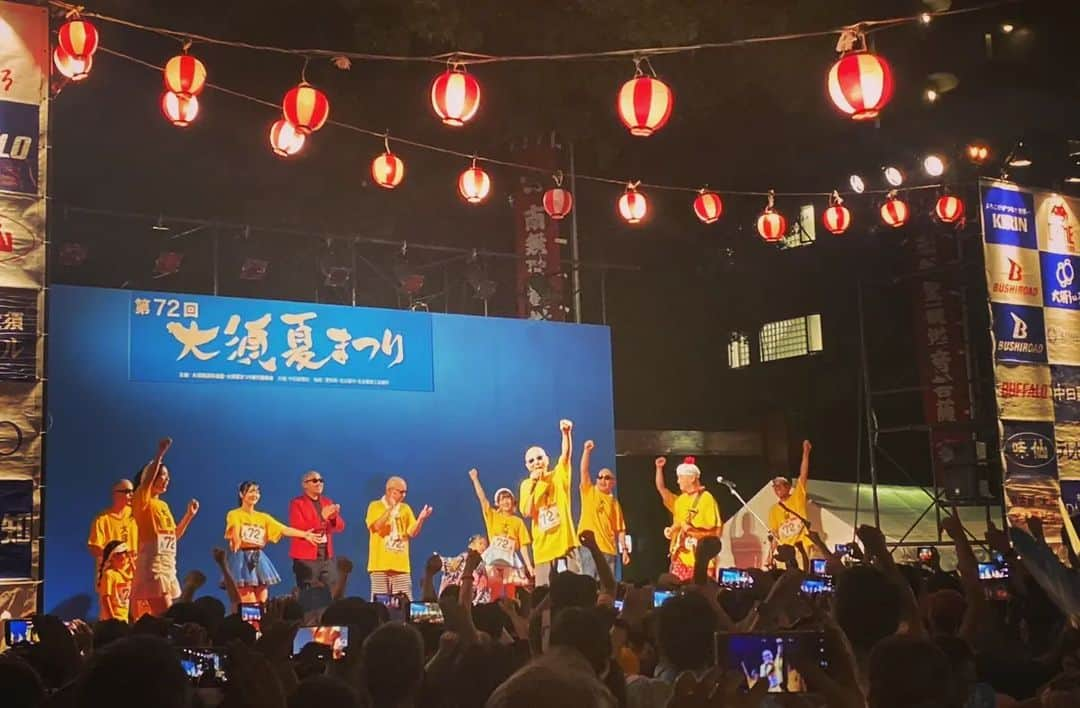 パッパラー河合さんのインスタグラム写真 - (パッパラー河合Instagram)「大須夏祭り❗ランナー盆踊なる革新的イベント。恐ろしいほど盛り上がりました❗」8月5日 22時57分 - papala_kawai