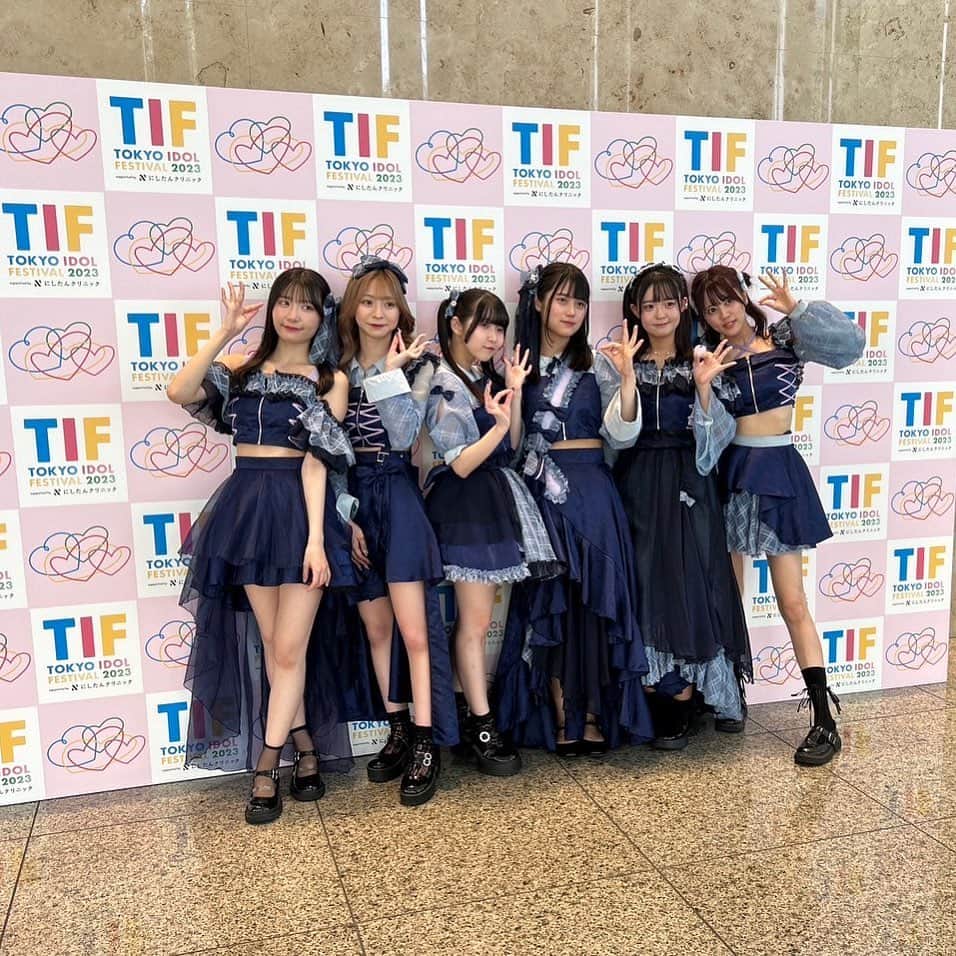月に足跡を残した6人の少女達は一体何を見たのか…のインスタグラム：「#TIF2023 楽しかったです！！🌙」