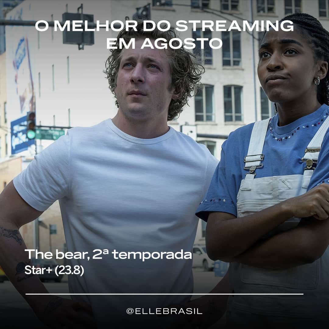 ELLE Brasilのインスタグラム：「Fim de semana chegou e você está indeciso sobre qual série maratonar ou qual filme assistir? Corre aqui no Melhor do Streaming, post que te adianta os lançamentos do mês pra você se programar. Tem produção que está no ar, para assistir já! Arraste para o lado e conte pra gente qual você está mais ansioso para ver.」