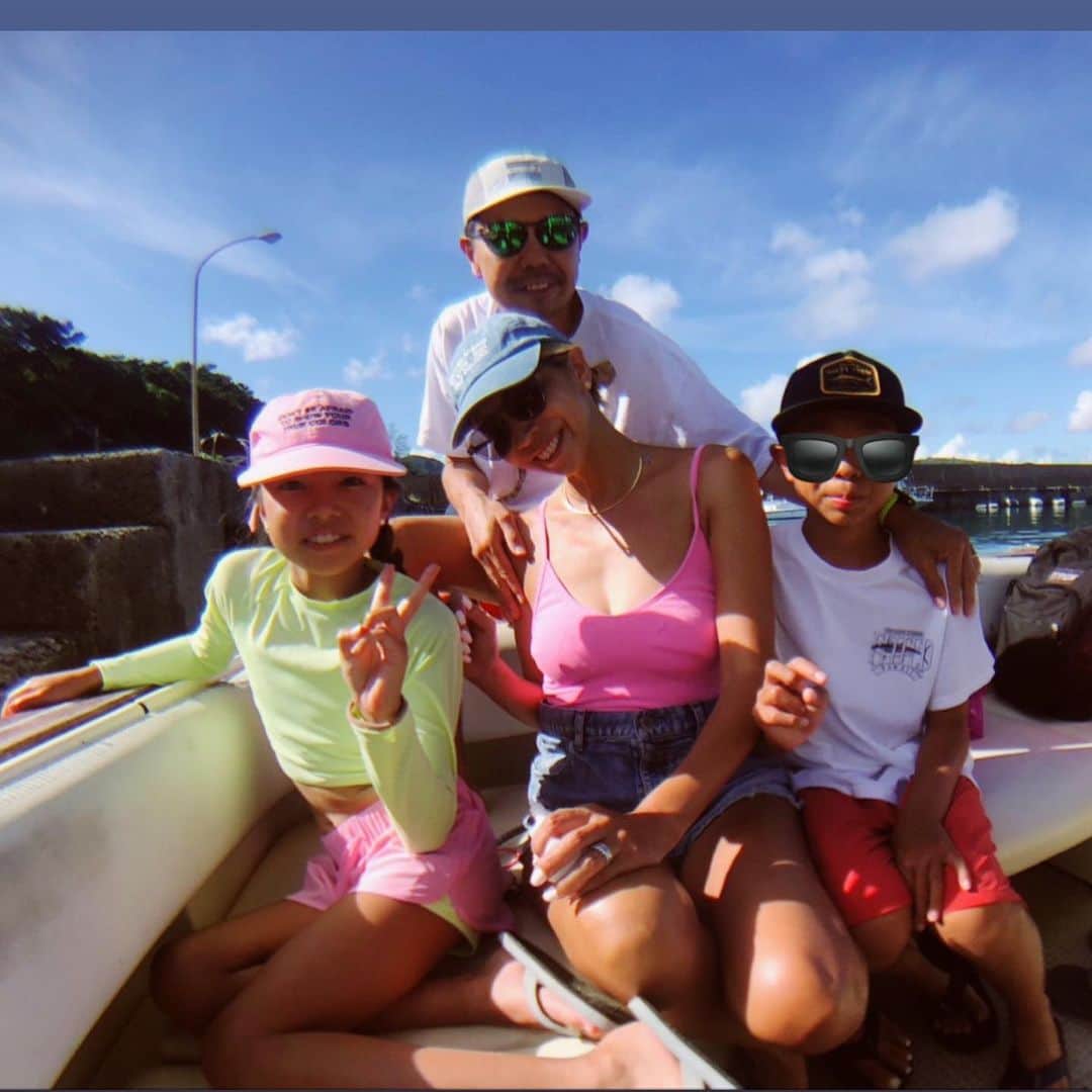 西山美希子のインスタグラム：「雄大な大自然を家族で体感できました。#西表島　#西山家のなつやすみ」