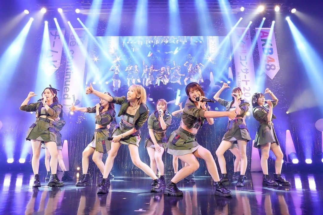 AKB48 Officialのインスタグラム：「#AKB現チームファイナルコン  #チームＫトゥビコン 💚🤟🏻  ご来場・ご視聴ありがとうございました〜❤️‍🔥  魂のこもった全力パフォーマンスで最初から最後まで熱い盛り上がりをみせました🔥🔥  コンサートのアーカイブ✨ 明日の #倉野尾チーム4 コンサートはHuluでご視聴いただけます👀  #田口チームK  #ありがたぐたぐチームK #tobecontinued  #AKB #AKB48」