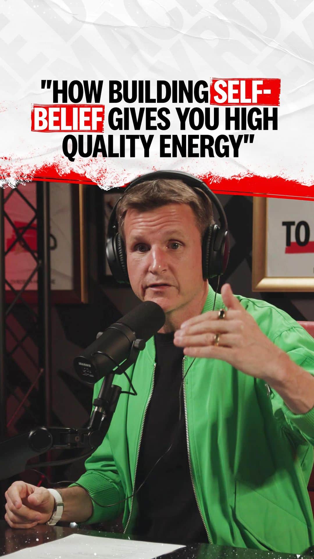 ロブ・ディアデックのインスタグラム：「When you truly believe in the plan you’ve created and make progress towards its realization, you experience high-quality energy and motivation.  #BuildWithRob Episode 108 out NOW.」