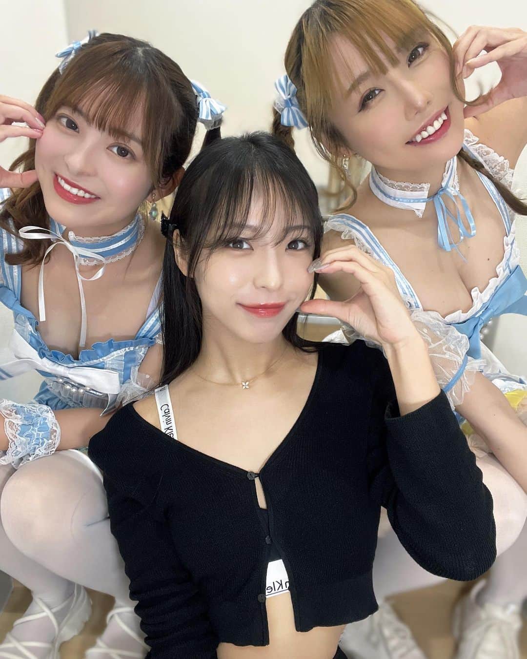 のインスタグラム：「いにゃ姉ともこ様の ダンスレッスンしたよ🫶🏻  かわいいお二人と一緒に踊れて 楽しい楽しいでした😌💓  @miyuuinamori  @mokochan319   #アイドル #振付 #アイドル振り付け  #idol #japanese #ootd #fyp」