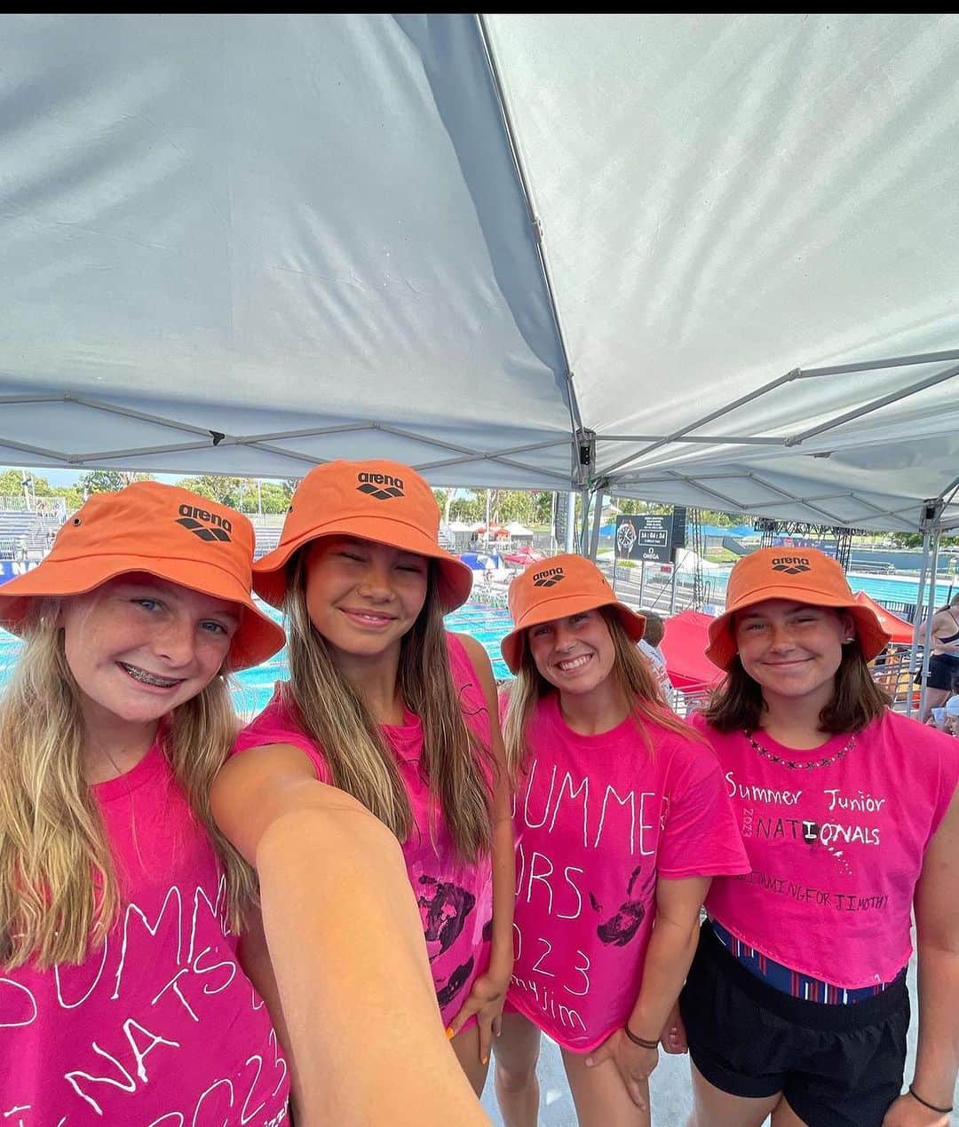 arenausaのインスタグラム：「Came through the Mojo Dojo Casa House (JNats) wearing @arenausa bucket hats 😤🤝 #teamarena #jnats」