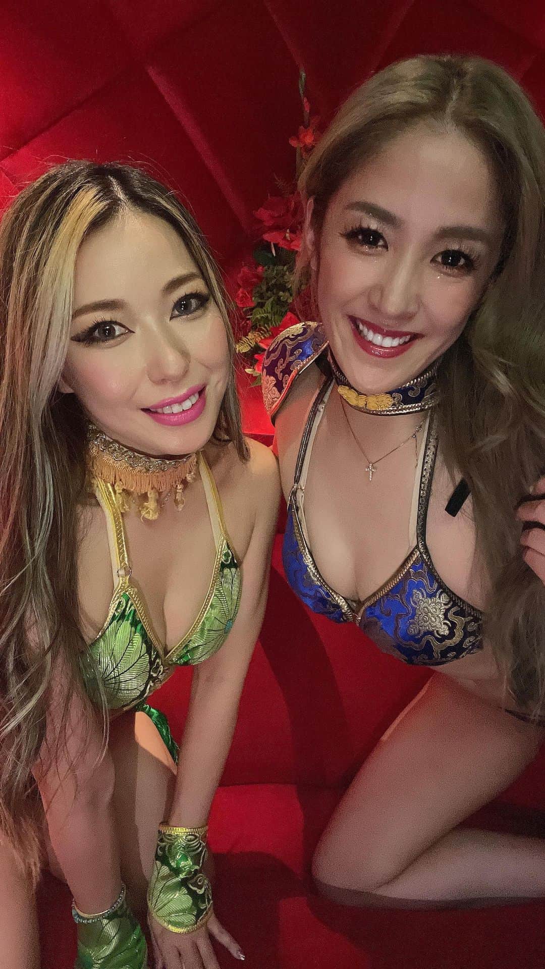 HiyamaKaoriのインスタグラム：「いきなりインスタライブその2🌼 with @hidemi_blackrose」