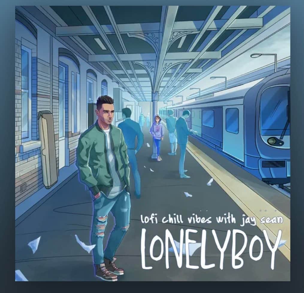 ジェイ・ショーンのインスタグラム：「Just dropped a lofi album for all you chill Vibes heads out there!🤩✌🏽go check it out on my Spotify page now! @lonelyboyxyz 🔥 🙌🏽」