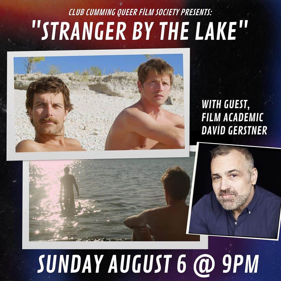 アラン・カミングのインスタグラム：「Tomorrow at @clubcumming join the Queer Film Society for a free screening of this incredible movie.」