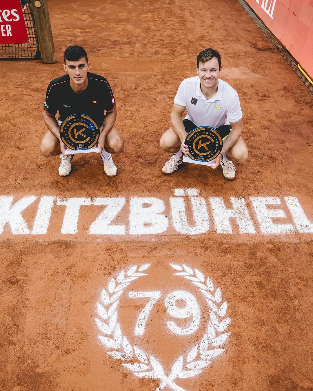ATP World Tourさんのインスタグラム写真 - (ATP World TourInstagram)「Your 2023 Doubles Champions in Kitzbuhel 🏆  @generaliopen | #GeneraliOpen」8月6日 3時53分 - atptour