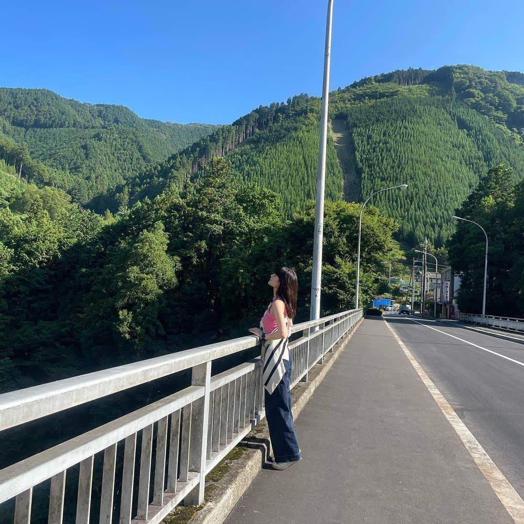 田中珠里さんのインスタグラム写真 - (田中珠里Instagram)「電車で女子旅してきました！ 向かってから何するか決めて ゆっくり自然を感じてきました🍵  #女子旅 #青梅」8月6日 14時44分 - shuritanaka_official