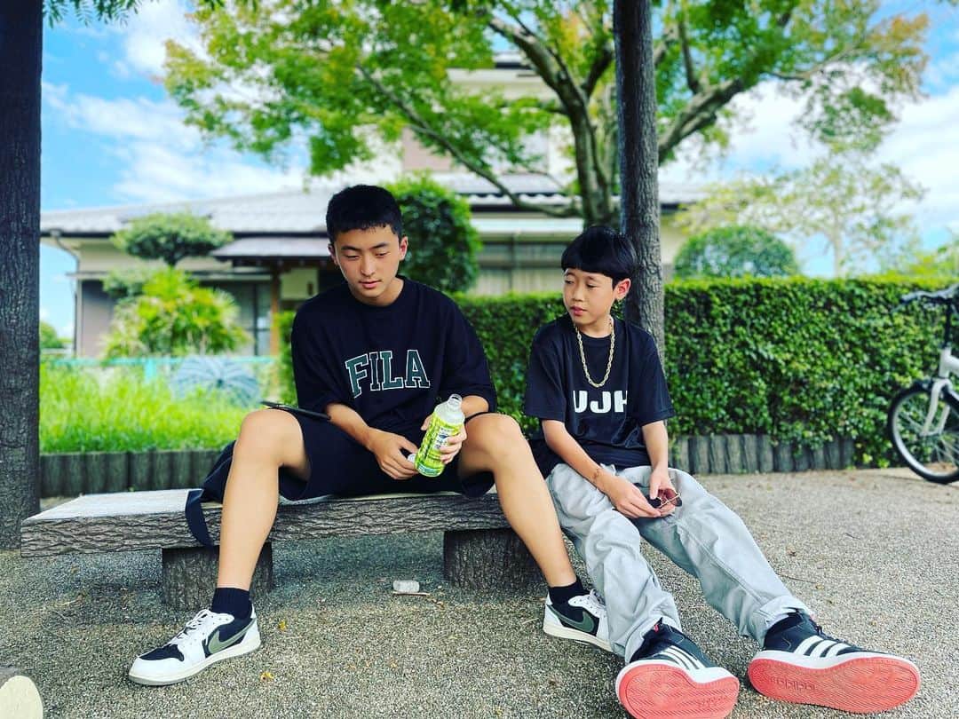ちょんまげ小僧のインスタグラム：「撮影終了#ちょんまげ小僧」