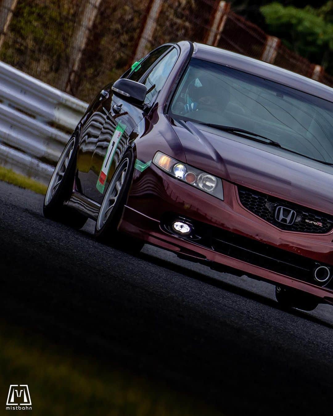 mistbahnさんのインスタグラム写真 - (mistbahnInstagram)「_ 茶コード Honda CL7 Accord Euro ...