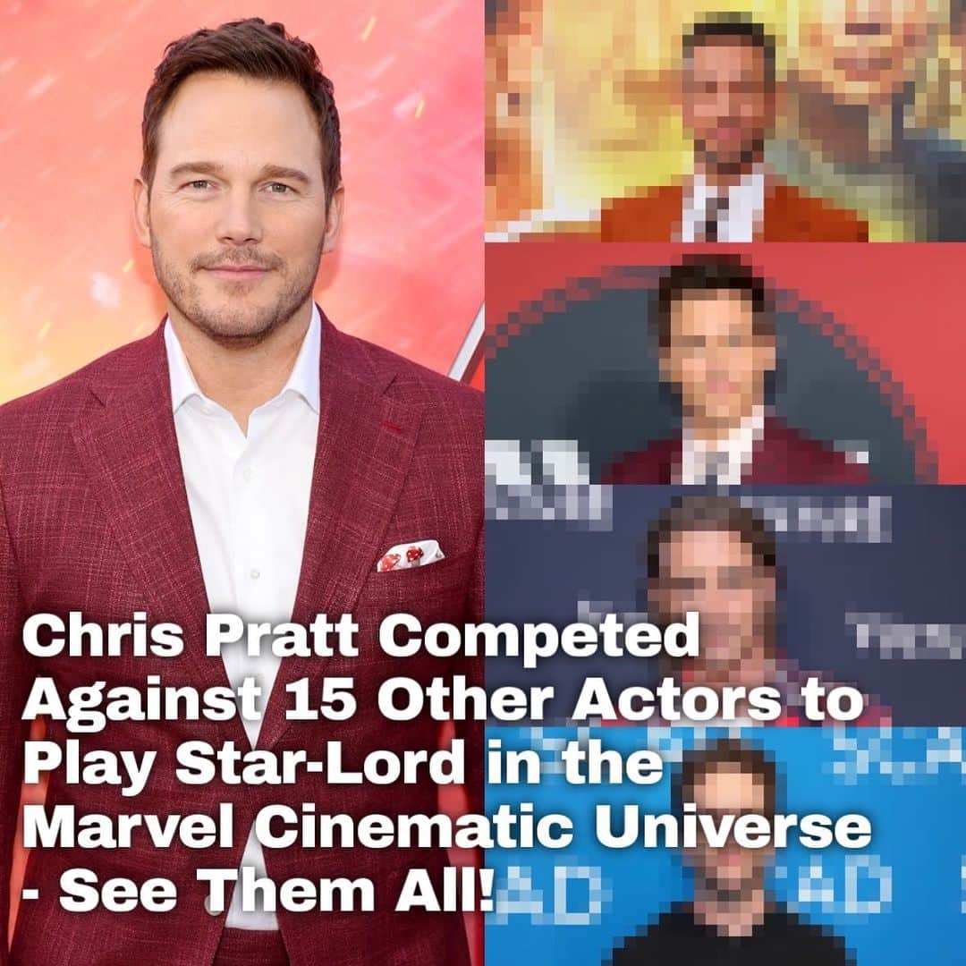 Just Jaredさんのインスタグラム写真 - (Just JaredInstagram)「Chris Pratt is basically synonymous with Star-Lord, his character in the Marvel Cinematic Universe. However, he competed against 15 other actors to land the role. Some of his competition wound up joining the franchise in different roles, one of them even in the first #GuardiansOfTheGalaxy movie. We have a pretty solid idea about who would have been the second and third choice if Chris didn't work out. Tap this pic in the LINK IN BIO to find out who all was in the running! #ChrisPratt #StarLord #Marvel Photos: Getty」8月6日 9時10分 - justjared