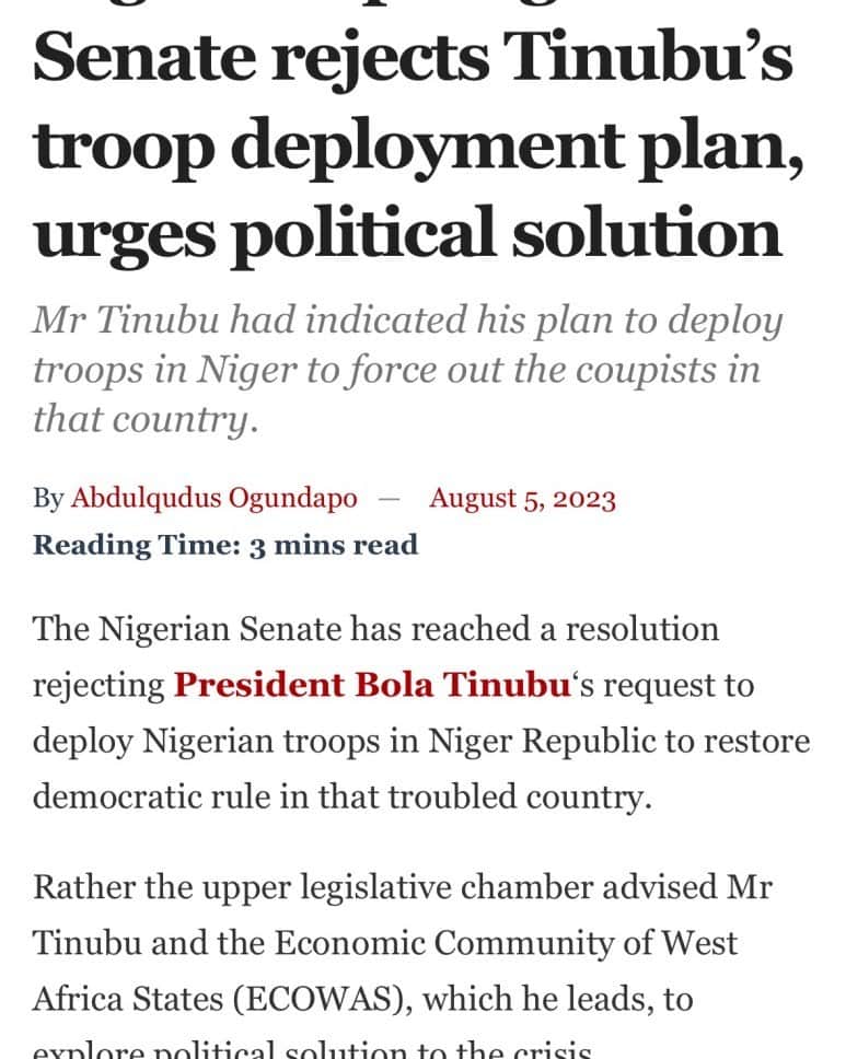 エブロ・ダーデンさんのインスタグラム写真 - (エブロ・ダーデンInstagram)「Nigeria’s Senate appears to not support military action in Niger…. A divided Africa is how they have kept Africa financially weak.」8月6日 9時28分 - oldmanebro