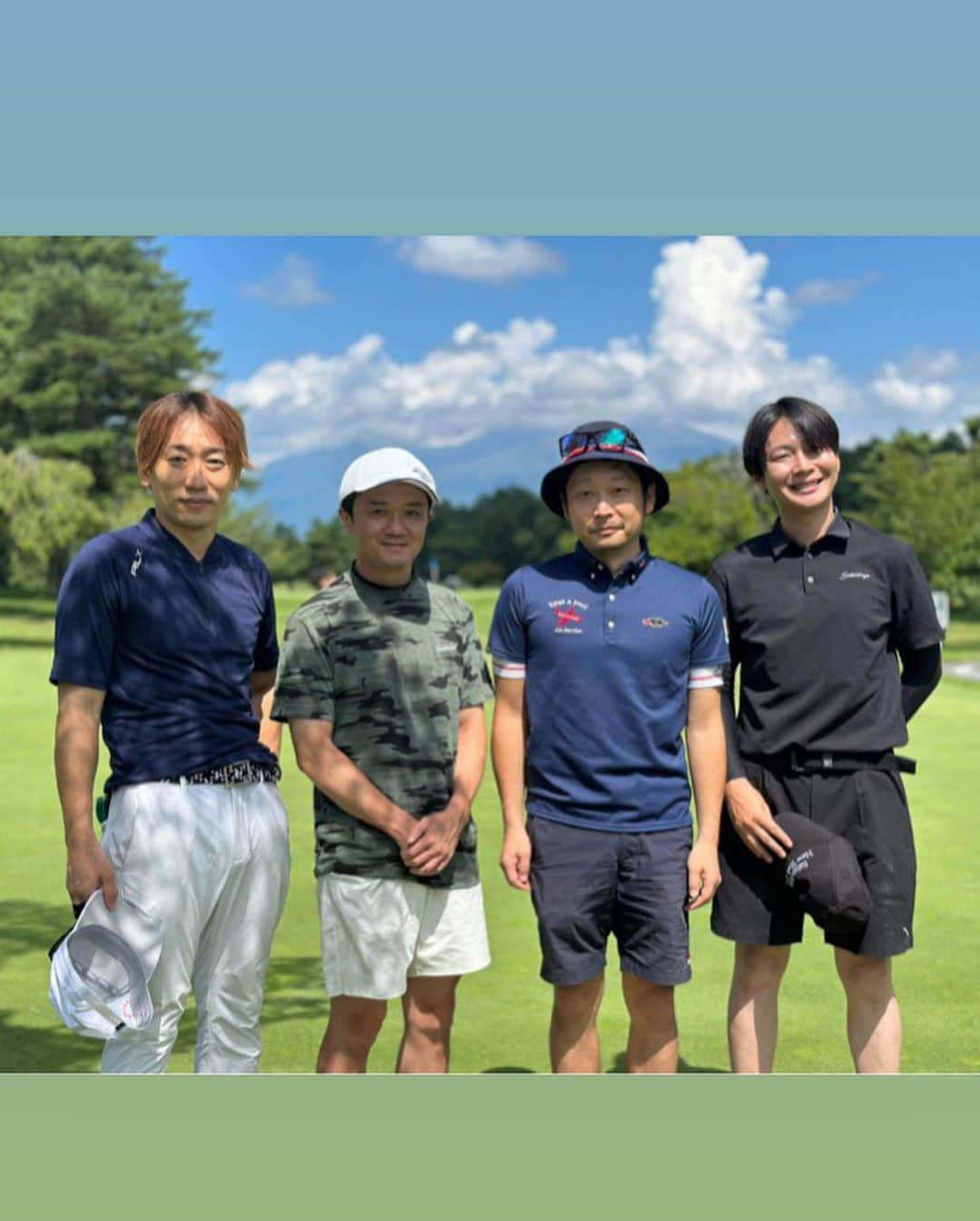 木村悠さんのインスタグラム写真 - (木村悠Instagram)「著名な皆さんとゴルフ⛳️軽井沢の名門クラブ軽井沢72でラウンドしました！フォーブス代表の上野研統さん、ビジネスインフルエンサー今井昌也さん、ゴルフの書籍を出されている大塚友広さんと！ゴルフという共通の趣味でなかなか出会えない方とのご縁を頂いてます！皆さんありがとうございました🏌️  #ボクシング #boxing #トレーニング  #ボクサー  #世界チャンピオン #champion  #チャンピオン #木村悠 #二刀流 #boxer  #オンラインジム #ゴルフ #軽井沢72ゴルフ」8月6日 10時20分 - kimura.yu