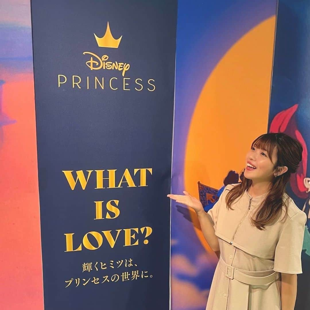 大森万梨乃さんのインスタグラム写真 - (大森万梨乃Instagram)「ㅤㅤㅤ ㅤㅤㅤ #ディズニープリンセス展 ㅤㅤㅤ静岡伊勢丹で楽しんできました🏰🌟 ㅤㅤㅤ 映像、音楽、さらには香りまで楽しめる空間🫧 ㅤㅤㅤ ARカメラでお友達の娘ちゃんと 2枚目のような体験もしてきました👸🫶癒 ㅤㅤㅤㅤㅤㅤ 8月7日（月）まで、静岡伊勢丹で プリセンスの愛に触れることが出来ますよ〜🪄 ㅤㅤㅤ カメラ必須です！ ㅤㅤㅤ #ディズニープリンセス #静岡伊勢丹  ㅤㅤㅤ」8月6日 10時22分 - marino_omori