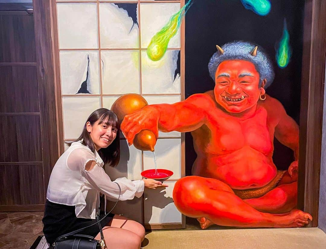 りくさんのインスタグラム写真 - (りくInstagram)「お台場のトリックアート迷宮館に行きました✨不思議な絵が沢山あって楽しかったです💞 #お台場 #トリックアート #トリックアート迷宮館 #お出かけ #専門学生 #トリック」8月6日 11時02分 - riku_chan.rocky