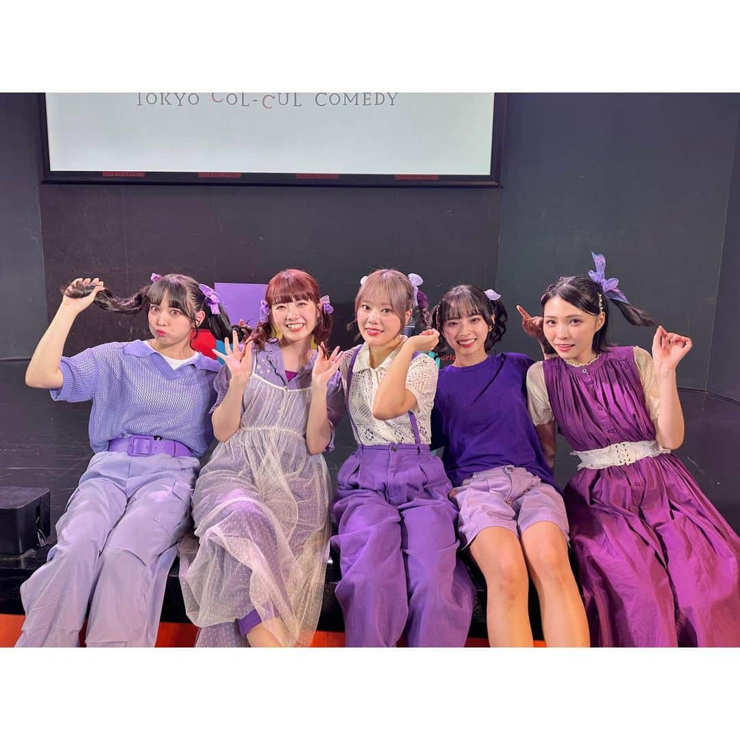 MOMOKAさんのインスタグラム写真 - (MOMOKAInstagram)「・ 改めて！ 8/1.2.3全3公演！ カルコメPURPLEありがとうございましたー！！！💜  一年ぶりのコントでした！ めちゃめちゃ難しかったです！ でもめちゃめちゃ楽しかったです！ とにかく明るくて楽しい座組で、それぞれの個性があって、なにより面白くて。 出演できたことをとても嬉しく思います。 またカルコメ出れますようにーー！✌️🌸🌸  間の取り方とか、声の使い方、どうしたら面白くなるかを今回も沢山失敗して沢山吸収したので今後に活かせるよう頑張ります！！😹  3日間の髪型まとめも載せておきます👧🏻毎日かわいい髪型できてはっぴーだったなー！どの髪型が好きだった？👀💜」8月6日 23時26分 - momoka_jewel