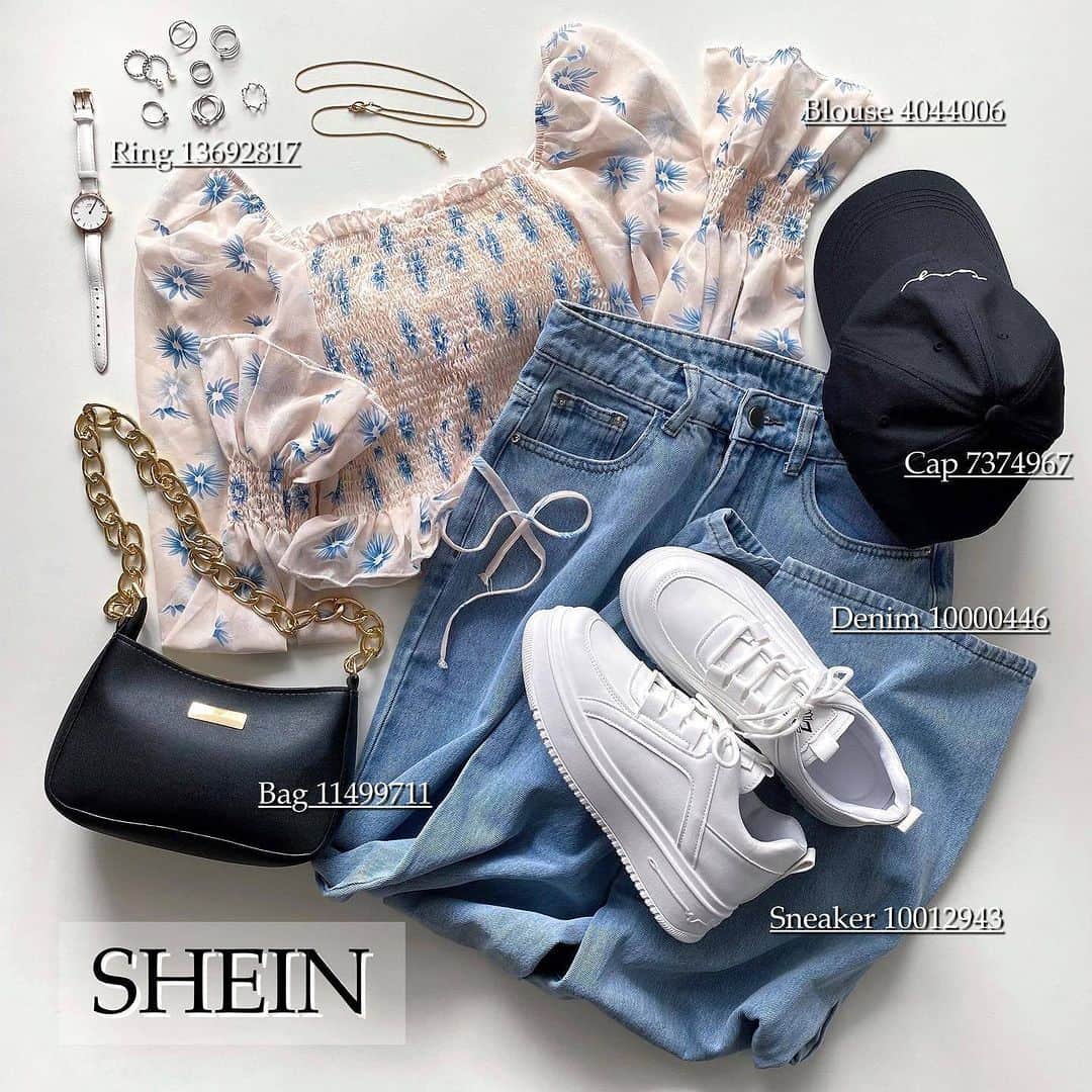 SHEINのインスタグラム：「OOTD: @mi.chua.k's eclectic street style is giving sporty sweetheart 🧢💞 Which ACCS would you mix and match to make this look your own? 👇  🔎4044006 10000446 7374967 11499711 10012943 13692817  #SHEIN #SHEINforAll #SHEINstyle #fashion #chic」
