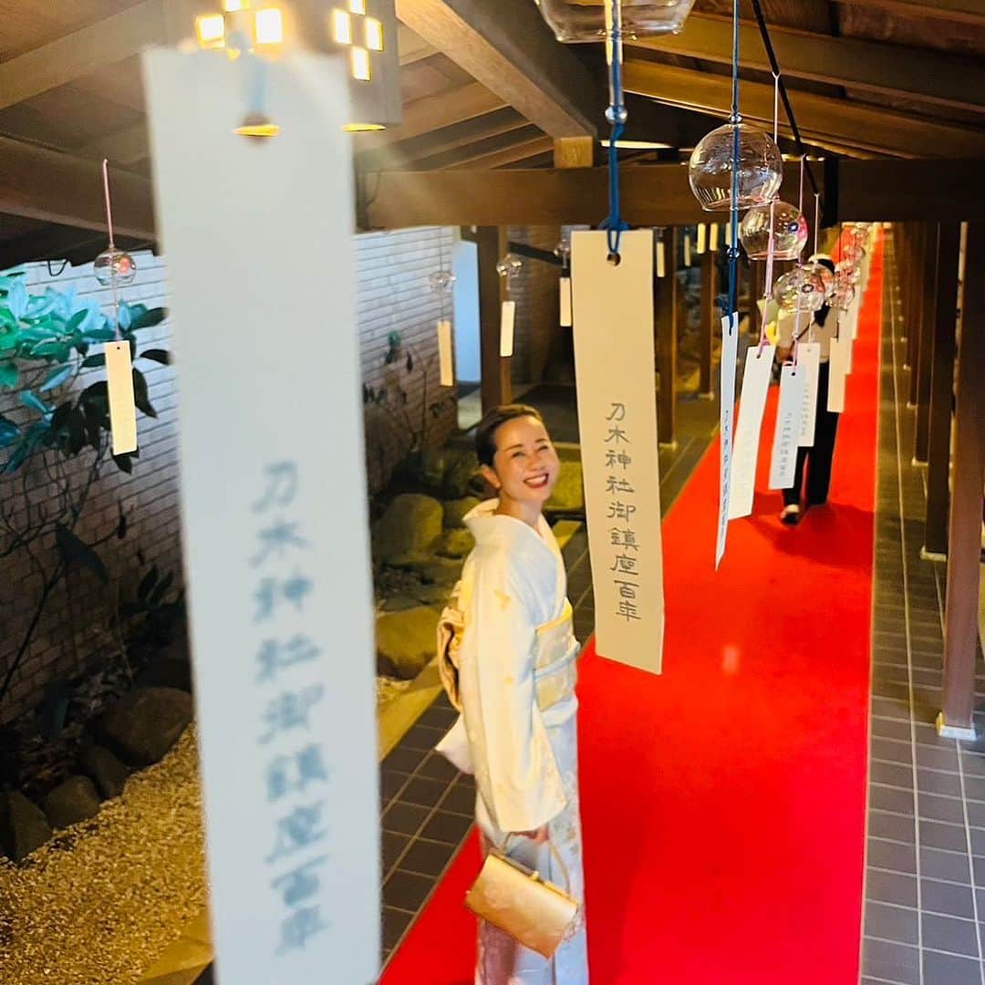 レイチェル・チャンのインスタグラム：「乃木神社御鎮座百年を記念したイベントの司会を務めました。まことのこころ。 百年たった今も、未来にも受け継がれますように✨  #nogishrine #乃木神社 #乃木神社御鎮座百年  #shrine #japan #kimono #Tokyo」