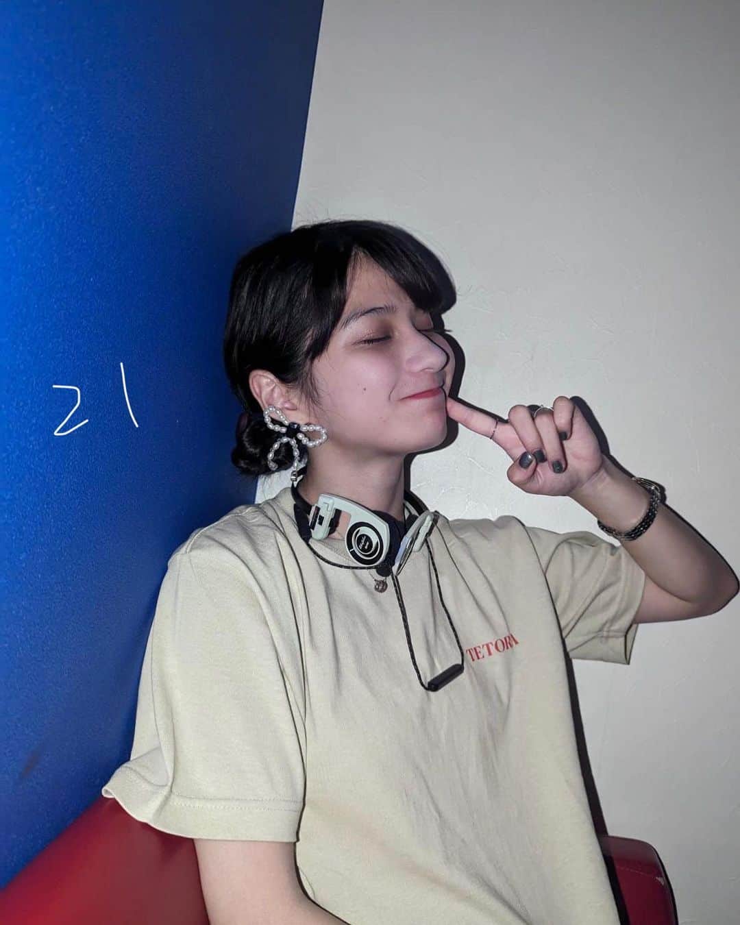 蒔田彩珠さんのインスタグラム写真 - (蒔田彩珠Instagram)「☺︎︎ 21歳になった！おめでとう！私！」8月7日 0時14分 - makita_aju
