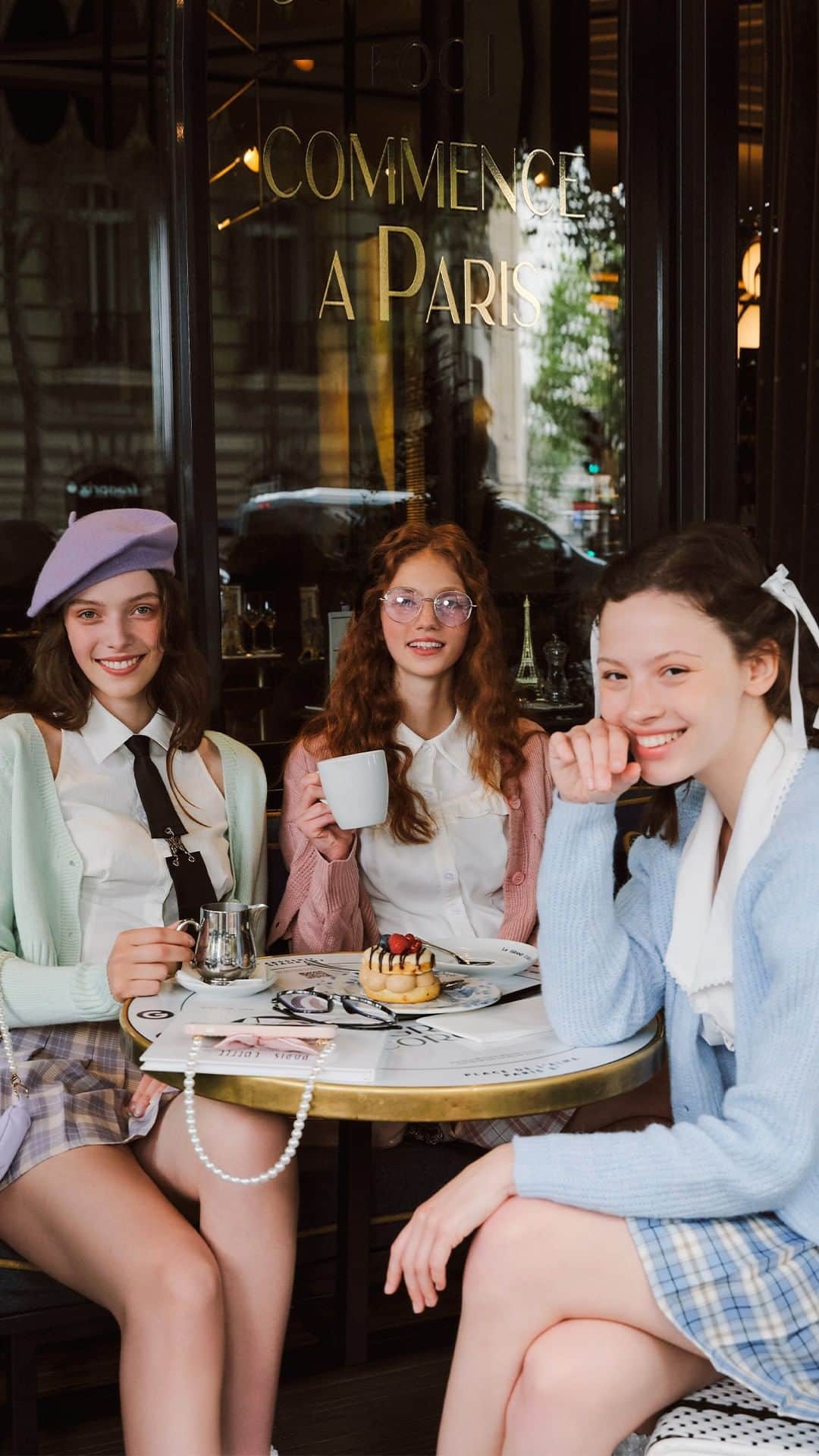 SHEINのインスタグラム：「Back-to-school looks sweeter than ever in these charming styles that give you a guaranteed A in aesthetics ✨📕💗   🔗:https://shein.shop/ubbzaib  #FirstDayVibes #BackToSchool」