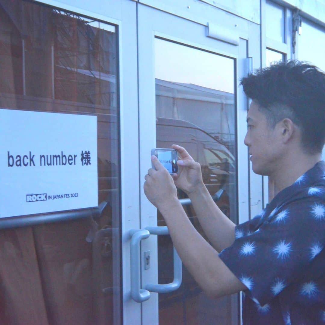 back numberのインスタグラム