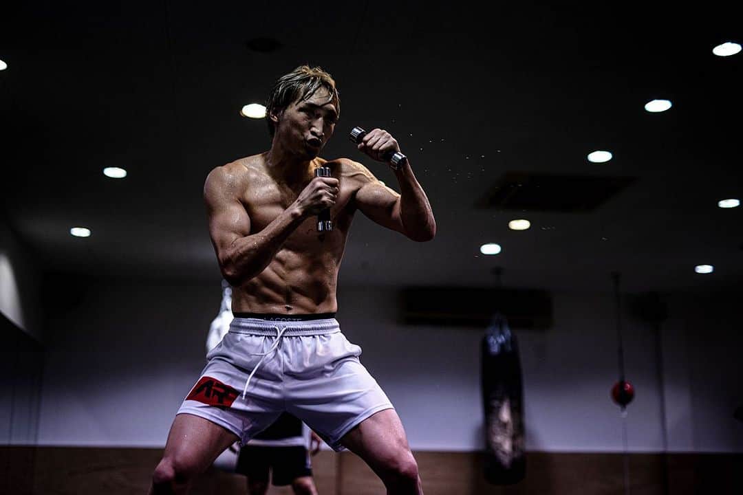 安保瑠輝也のインスタグラム：「根性🔥」
