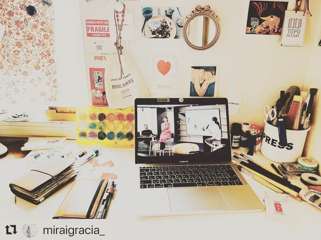 KIKIのインスタグラム：「うれしい〜 未来ちゃん ありがとう🩷  #Repost @miraigracia_ with @use.repost ・・・ 雨降りSunday.  《アート&デザイン2023 大人の芸術祭》  [&TALK] 卒業生を中心としたクロストークショー  イイノナホ & KIKI 【作家として、モデルとして、母として】 @kiki_campagnepremiere   キキちゃんは同じ誕生日に運命を感じる人 外側もさることながら内面が本当に魅力的な女性  トークとても良かった！ たくさんの学びがあった」