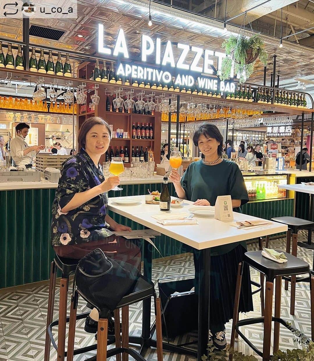 EATALY Tokyoのインスタグラム：「楽しそうなアペリティーボ最高ですね！ 少しずつたくさんのバリエーションを楽しめるのもアペリティーボの良いところです！ #イータリーでアペしよう #イータリー #アペリティーボ」