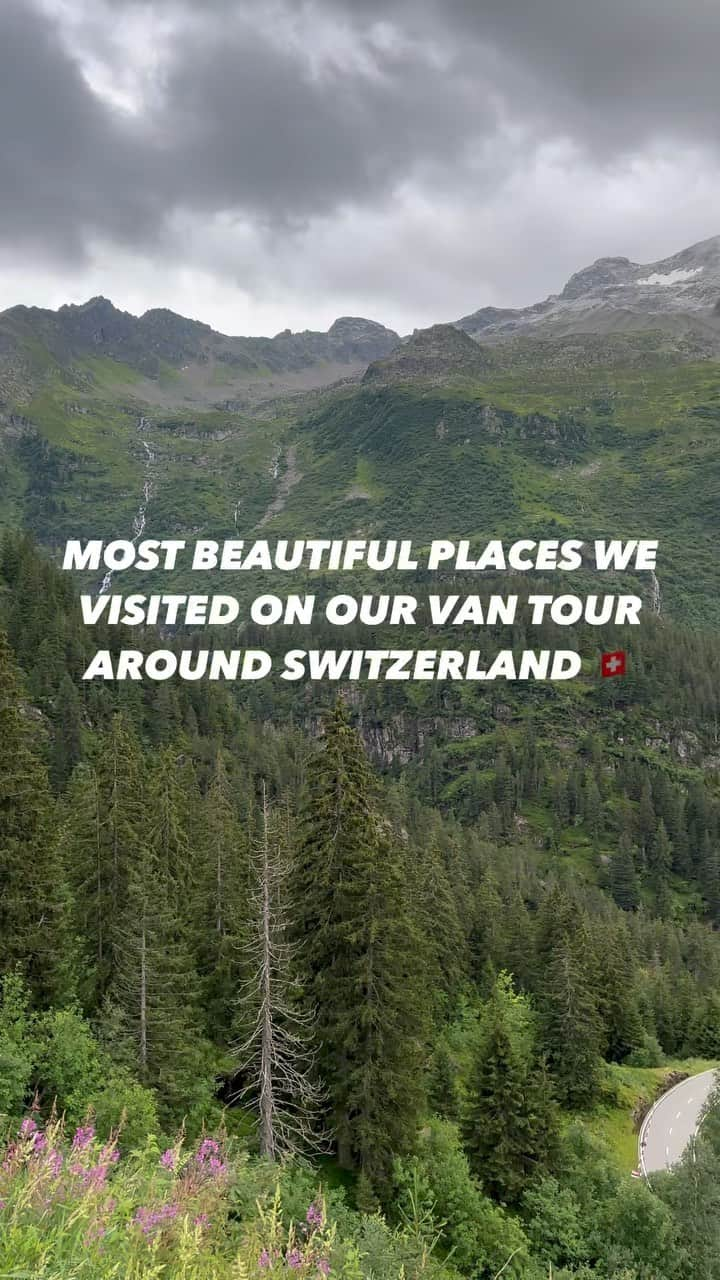 サラ・アチョのインスタグラム：「Number 3 is my forever favorite 🌾🌺🥺😍 Don’t forget to save for your next road trip around Switzerland !  The beauty of our country is just beyond words and I’m so thankful for my first Van tour experience 🙏🏾  DM for all information and parking areas with a Van 🫶🏾 #swisstourism #vanlife #vantour #landscape #visitswitzerland #switzerland #swissmountains #vacation #holiday #vacances #swissalps #weekend #camping #campingcar #camper #hike #swisshiking」